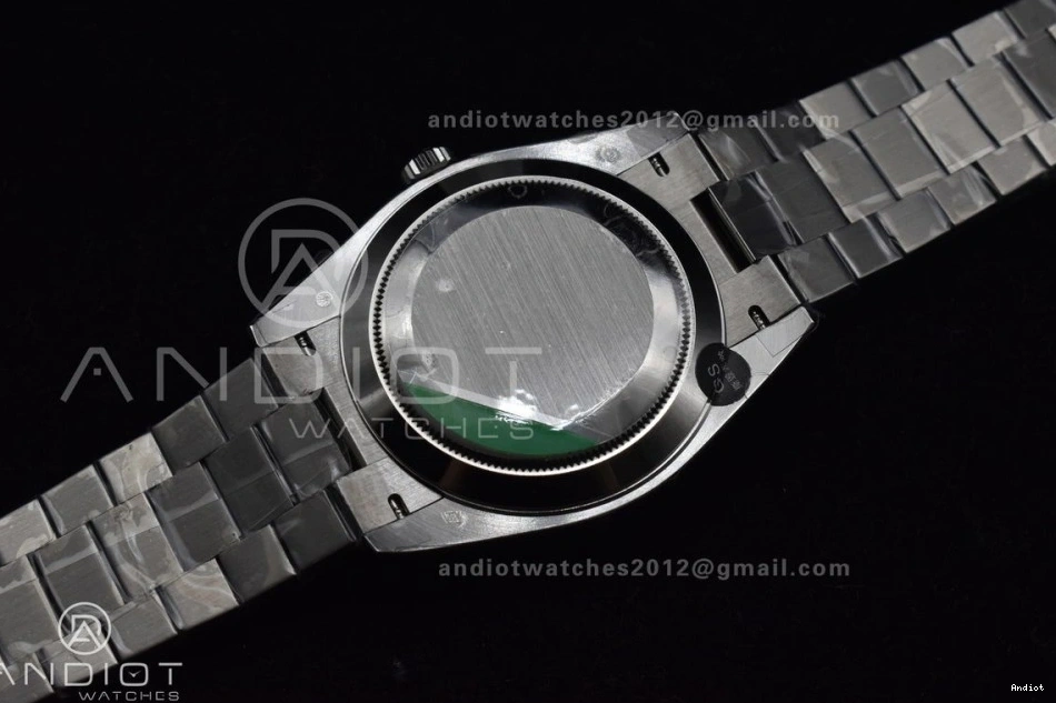 A2836 Weight Bracelet GSF Gain SS DayDate Blue Crystal On 40 Iced President Dial 0403